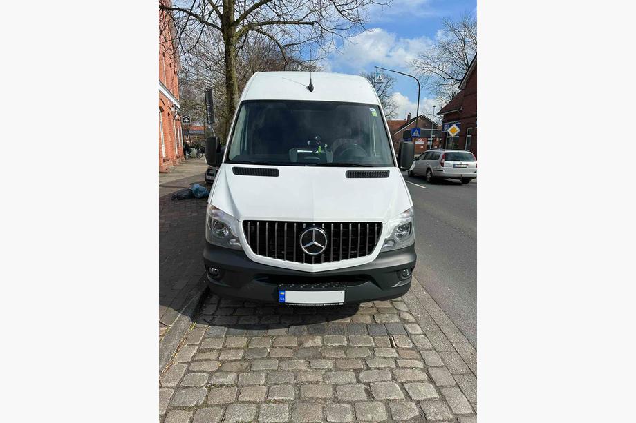 Mercedes Sprinter W906 2006–2018 Grila Fata GT Panamericana Chrome (2013-2018) Foto 5