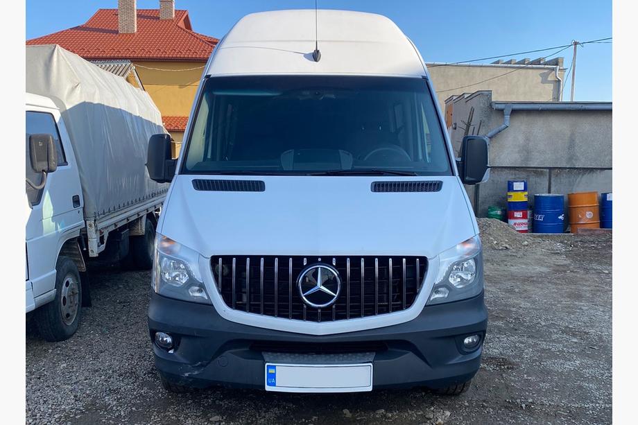 Mercedes Sprinter W906 2006–2018 Grila Fata GT Panamericana Chrome (2013-2018) Foto 4