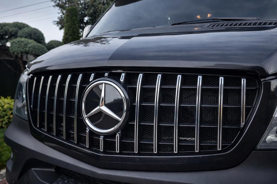 Mercedes Sprinter W906 2006–2018 Grila Fata GT Panamericana Chrome (2013-2018) Foto 2