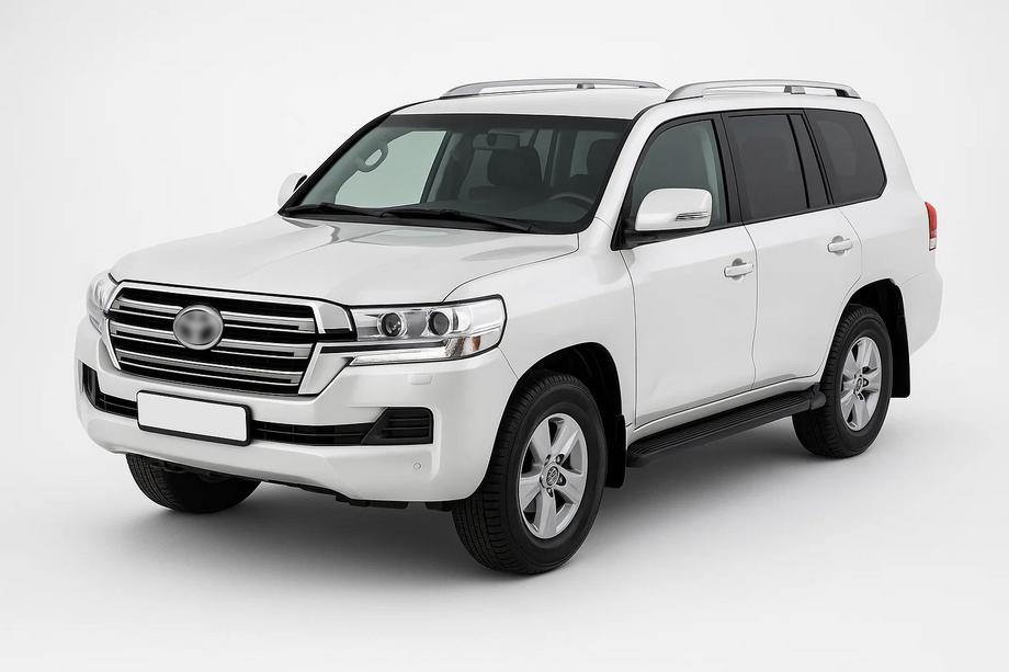 Toyota Land Cruiser 200 2007-2021 Bare longitudinale Design Original Grey (2 buc) Image