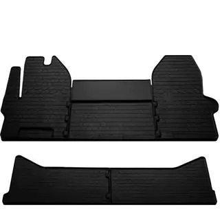 Covorase cauciuc Double Cab (5 buc, Stingray Premium) foto 1