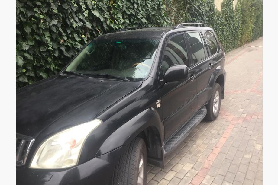 Toyota Land Cruiser Prado 120 2002-2009 Bare longitudinale Skyport Black (2 buc) Foto 3