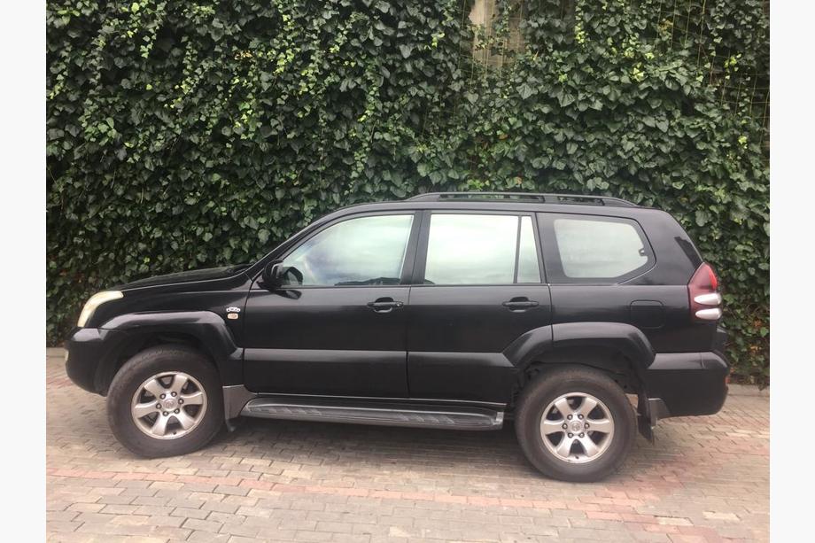 Toyota Land Cruiser Prado 120 2002-2009 Bare longitudinale Skyport Black (2 buc) Foto 8