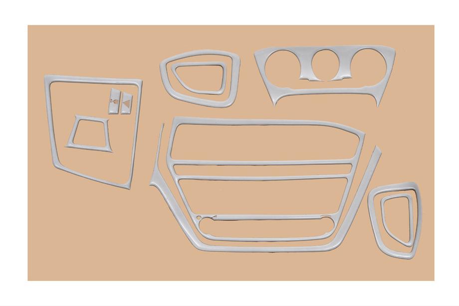 Hyundai I-20 2014-2020 Capace Panou Bord Aluminiu Image