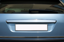 Ford Focus II 2005-2008 Ornament capac portbagaj (HB, inox) Carmos - Otel Inoxidabil Turcesc foto 3