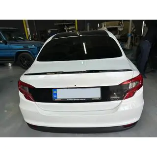 Spoiler Lip (Sunplex, Negru) (119,1cm *5,5cm) foto 2