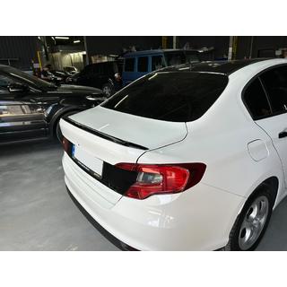 Spoiler Lip (Sunplex, Negru) (119,1cm *5,5cm) Fiat Tipo 2016- foto 1