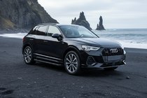 Audi Q3 2019–2025 Praguri Laterale Allmond Black (2 buc, Aluminiu) foto 1