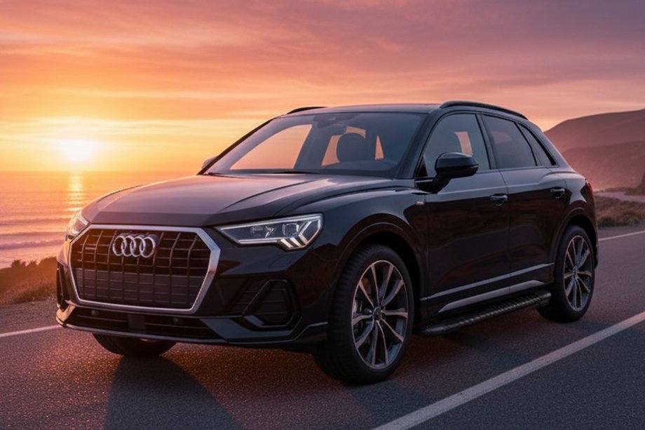 Audi Q3 2019–2025 Praguri Laterale Bosphore Black (2 buc, Aluminiu) Image
