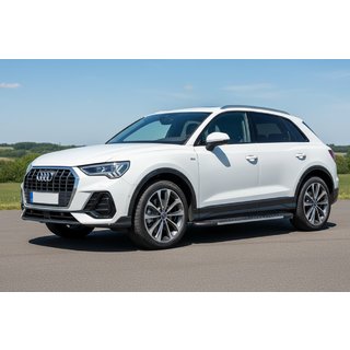 Praguri Laterale Bosphore Grey (2 buc, Aluminiu) Audi Q3 2019–2025 foto 1