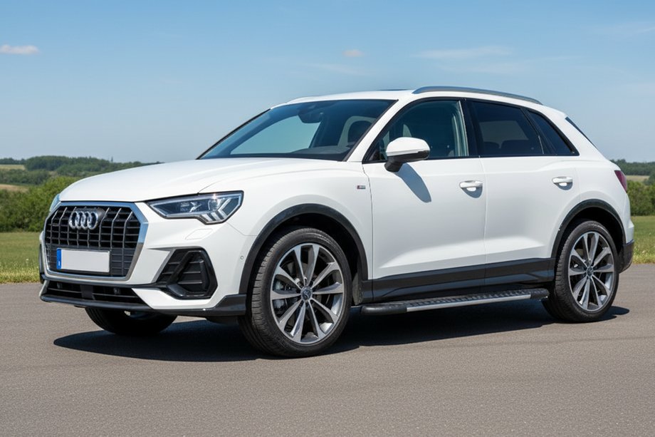 Audi Q3 2019–2025 Praguri Laterale Bosphore Grey (2 buc, Aluminiu) Image
