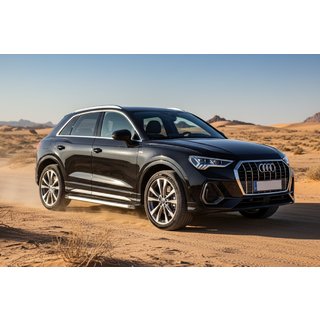 Praguri Laterale Maya V1 (2 buc, Aluminiu) Audi Q3 2019–2025 foto 1