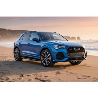 Praguri Laterale Maya Blue (2 buc, Aluminiu) Audi Q3 2019–2025 foto 1