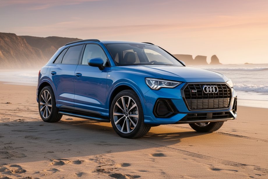 Audi Q3 2019–2025 Praguri Laterale Maya Blue (2 buc, Aluminiu) Image