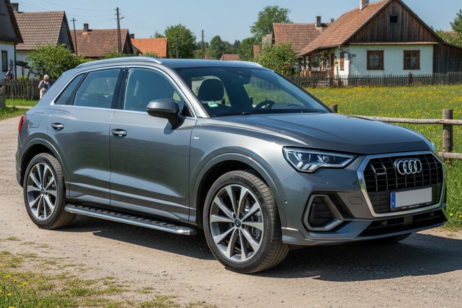 Audi Q3 2019–2025 Praguri Laterale Maydos V1 (2 buc, Aluminiu) Image