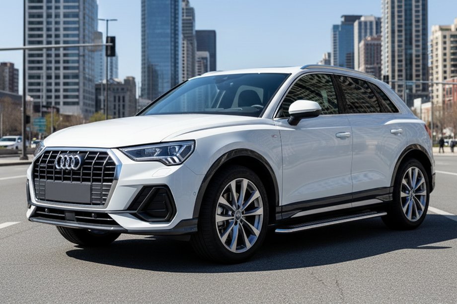Audi Q3 2019–2025 Praguri Laterale Maydos V2 (2 buc, Aluminiu) Image
