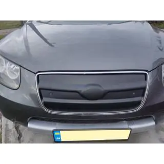 Grila iarna 2005-2010 (superioara) Hyundai Santa Fe 2 2006-2012 foto 4