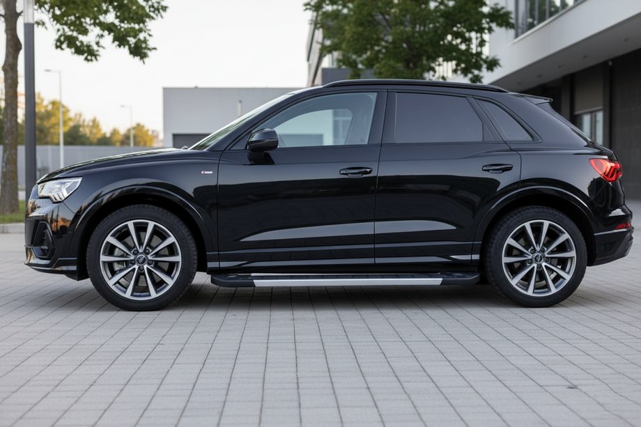 Audi Q3 2019–2025 Praguri Laterale RedLine (2 buc, Aluminiu) Image