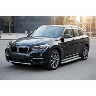 Praguri Laterale Mevsim Grey (2 buc, Aluminiu) BMW X1 F48 2015-2022 foto 1
