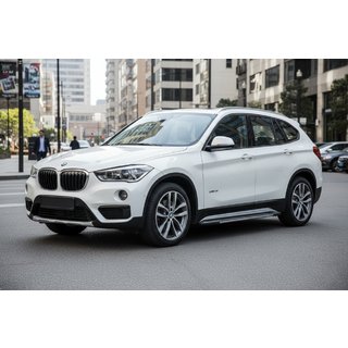 Praguri Laterale Bosphore Grey (2 buc, Aluminiu) BMW X1 F48 2015-2022 foto 1
