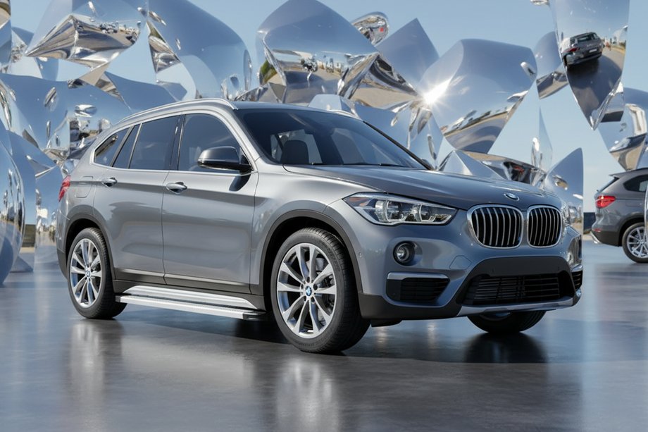 BMW X1 F48 2015-2022 Praguri Laterale Maya V2 (2 buc, Aluminiu) Image