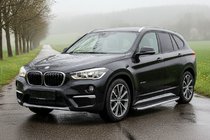 BMW X1 F48 2015-2022 Praguri Laterale Fullmond (2 buc, Aluminiu) foto 1