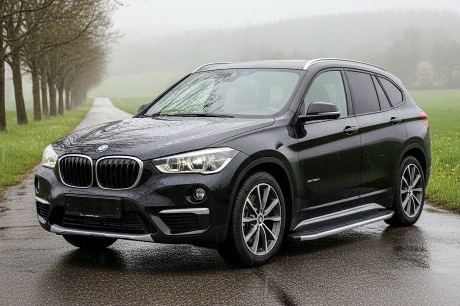 BMW X1 F48 2015-2022 Praguri Laterale Fullmond (2 buc, Aluminiu) Image