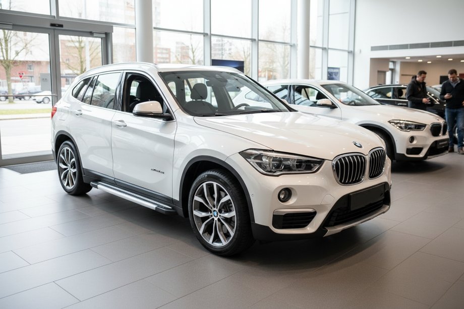 BMW X1 F48 2015-2022 Praguri Laterale Vision New Grey (2 buc, Aluminiu) Image