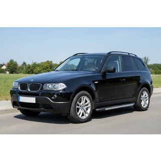 Praguri Laterale Bosphore Grey (2 buc, Aluminiu) BMW X3 E83 2003-2010 foto 1