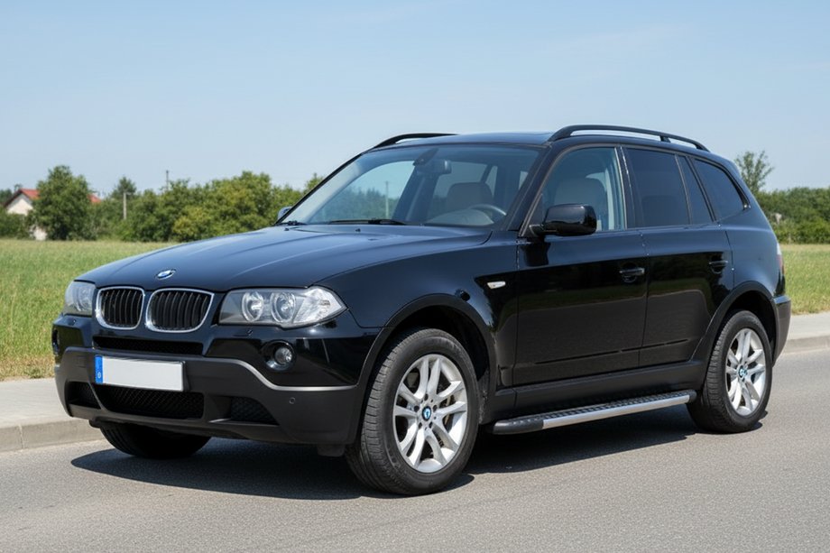BMW X3 E83 2003-2010 Praguri Laterale Bosphore Grey (2 buc, Aluminiu) Image