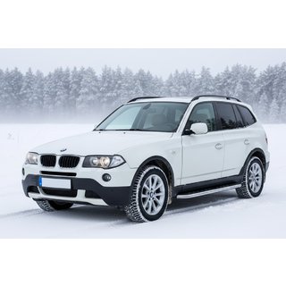 Praguri Laterale Maydos V1 (2 buc, Aluminiu) BMW X3 E83 2003-2010 foto 1