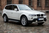 BMW X3 E83 2003-2010 Praguri Laterale Rainbow (2 buc, Aluminiu) foto 1