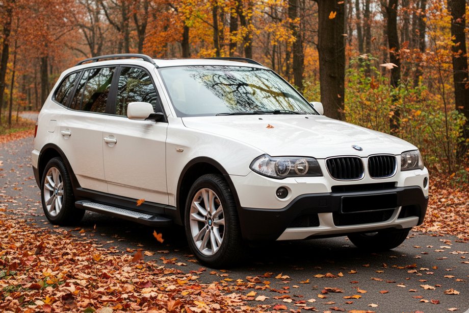 BMW X3 E83 2003-2010 Praguri laterale Allmond Grey (2 buc, aluminiu) Image