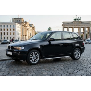 Praguri Laterale Fullmond (2 buc, Aluminiu) BMW X3 E83 2003-2010 foto 1