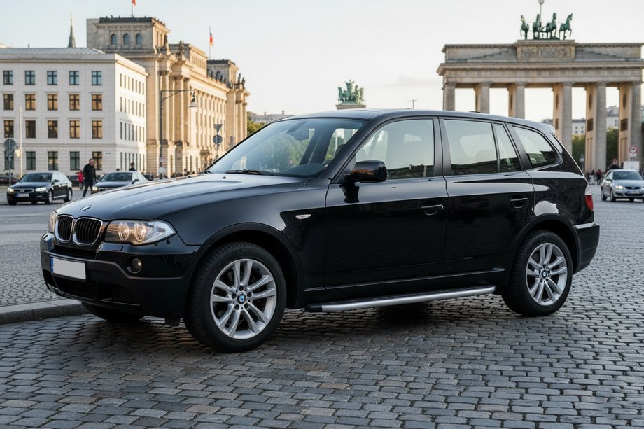 BMW X3 E83 2003-2010 Praguri Laterale Fullmond (2 buc, Aluminiu) Image
