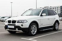 BMW X3 E83 2003-2010 Praguri Laterale Sunrise (2 buc, Aluminiu) foto 1