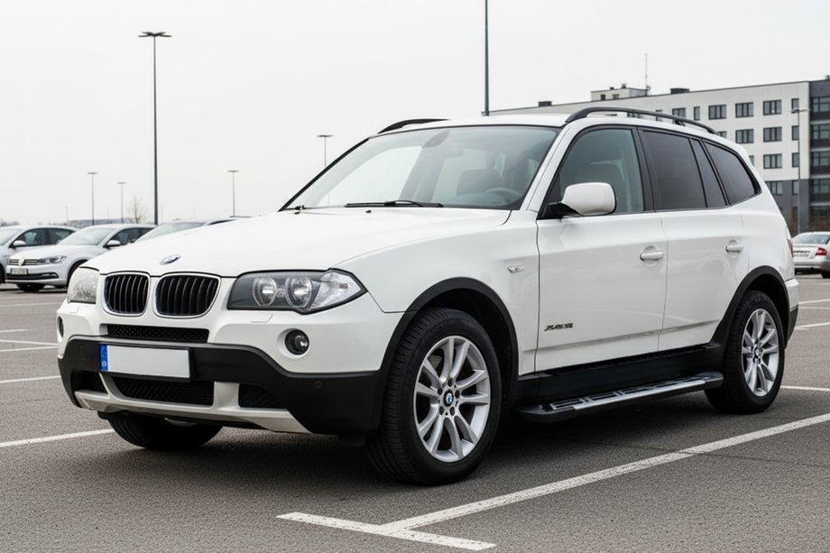 BMW X3 E83 2003-2010 Praguri Laterale Sunrise (2 buc, Aluminiu) Image