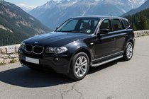 BMW X3 E83 2003-2010 Praguri Laterale Tayga Grey (2 buc, Aluminiu) foto 1