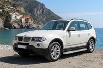 BMW X3 E83 2003-2010 Praguri Laterale Tayga V2 (2 buc, Aluminiu) foto 1