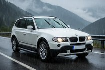BMW X3 E83 2003-2010 Praguri Laterale Vision New Black (2 buc, Aluminiu) foto 1