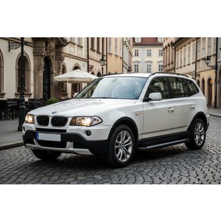 Praguri Laterale Vision New Grey (2 buc, Aluminiu) BMW X3 E83 2003-2010 foto 1