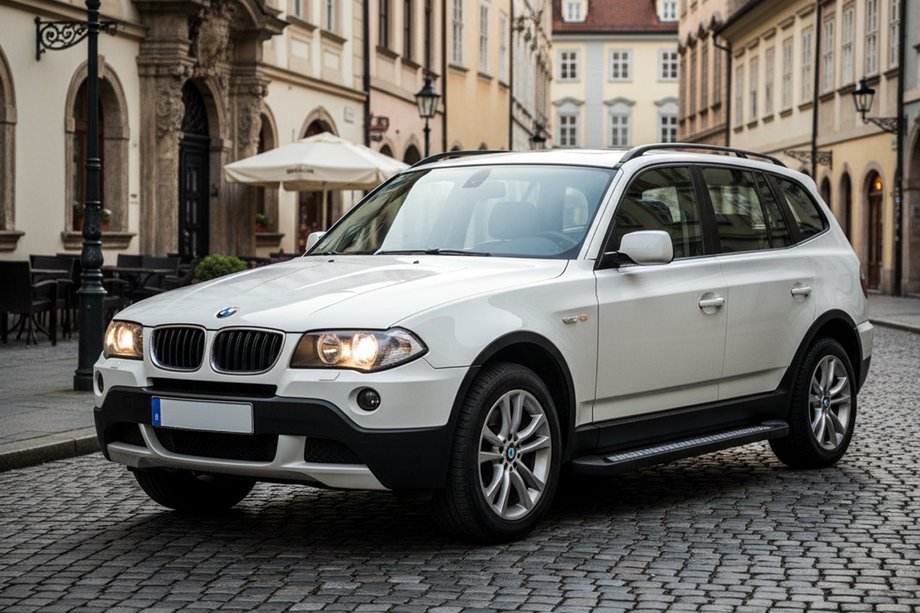 BMW X3 E83 2003-2010 Praguri Laterale Vision New Grey (2 buc, Aluminiu) Image