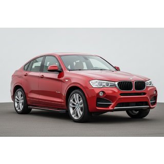 Praguri Laterale Maya Red (2 buc, Aluminiu) BMW X4 F26 2014-2018 foto 1