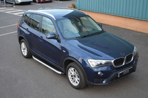 BMW X4 F26 2014-2018 Praguri Laterale Fullmond (2 buc, Aluminiu) foto 3