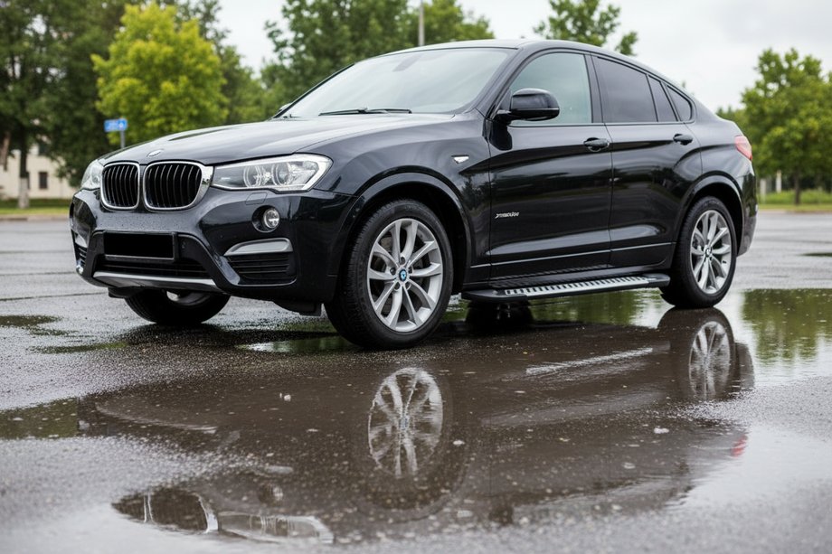 BMW X4 F26 2014-2018 Praguri Laterale Line (2 buc, Aluminiu) Image