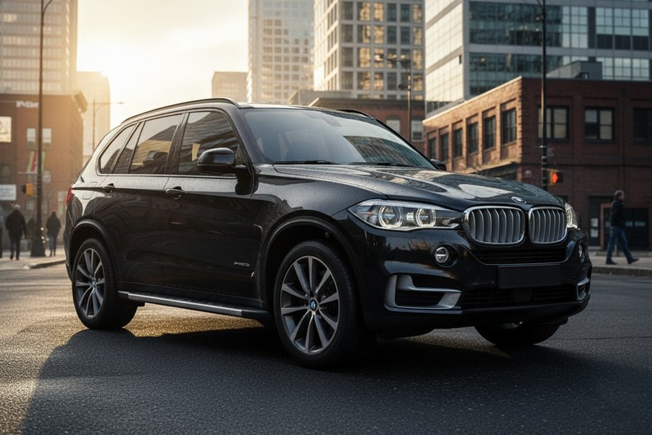 BMW X5 F15 2013-2018 Praguri Laterale Duru (2 buc, Aluminiu) Image