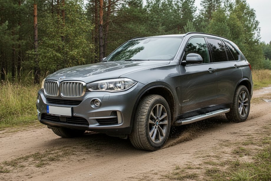 BMW X5 F15 2013-2018 Praguri Laterale Mevsim Grey (2 buc, Aluminiu) Image