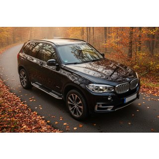 Praguri Laterale Tayga V2 (2 buc, Aluminiu) BMW X5 F15 2013-2018 foto 1
