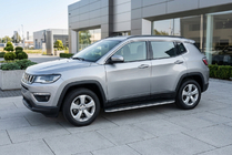 Jeep Compass 2016- Praguri Laterale Bosphore Grey (2 buc, Aluminiu) foto 1