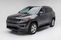 Jeep Compass 2016- Praguri Laterale Bosphore Black (2 buc, Aluminiu) foto 1